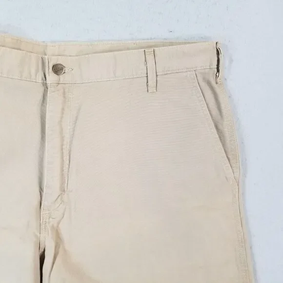 Carhartt Hamilton shorts men's 42 x 10 beige cotton Workwear outdoor NEW